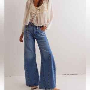 We the Free Eden High Slouchy Flare Jeans by Free People NWT
